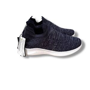 Members Only Men's‎ Heather Navy Breathable Slip-On Sneakers Sz 10 NEW